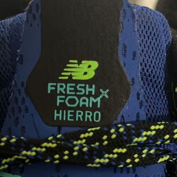 🔥🔥 New Balance Fresh Foam Hierro v5 Trail Running Shoe Men Sz 10D - EXCELLENT - Picture 3 of 12